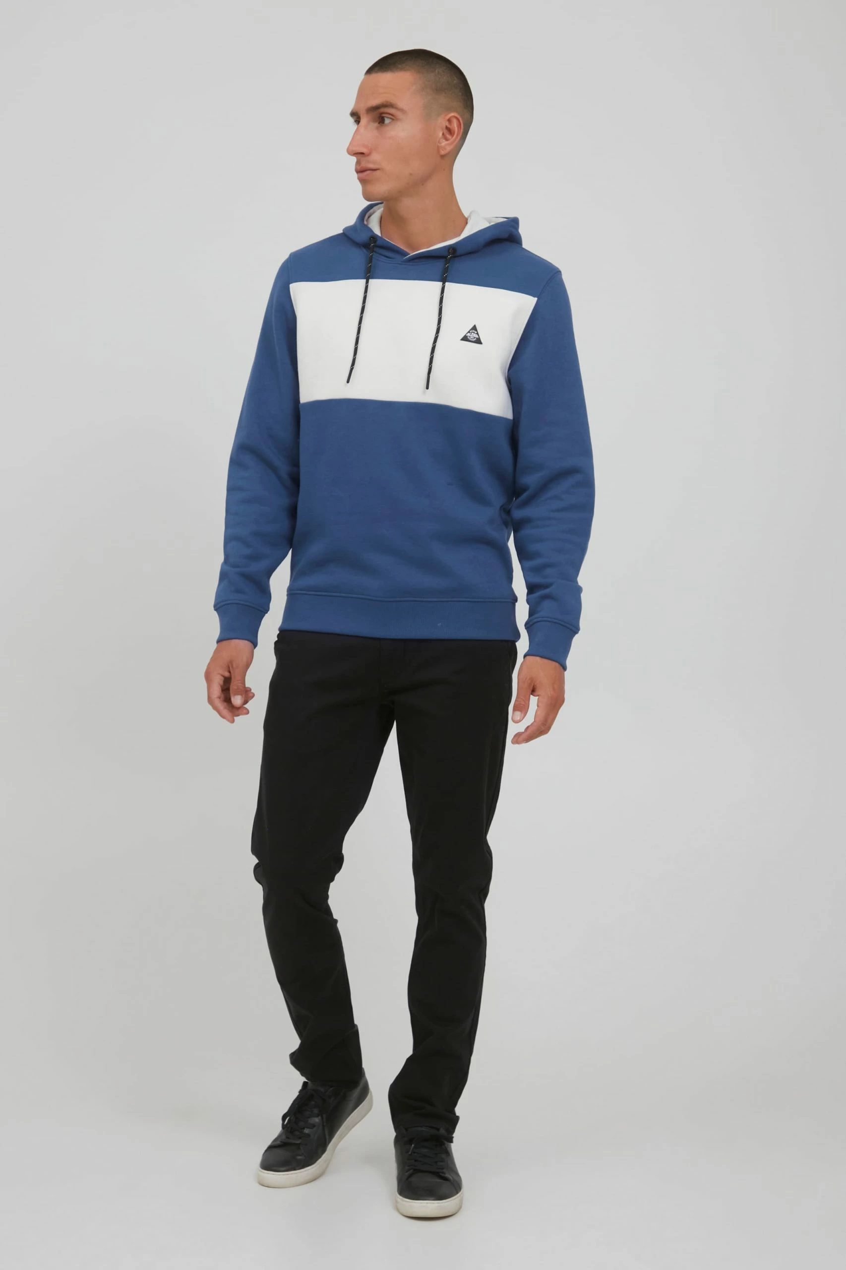 Blend Hoodies Trui NEVIO Heren Blauw 5 Blend Hoodies Trui NEVIO Heren Blauw - Afbeelding 3