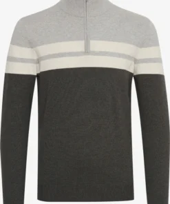 Blend Coltruien Trui Naresh Heren Stone Grey