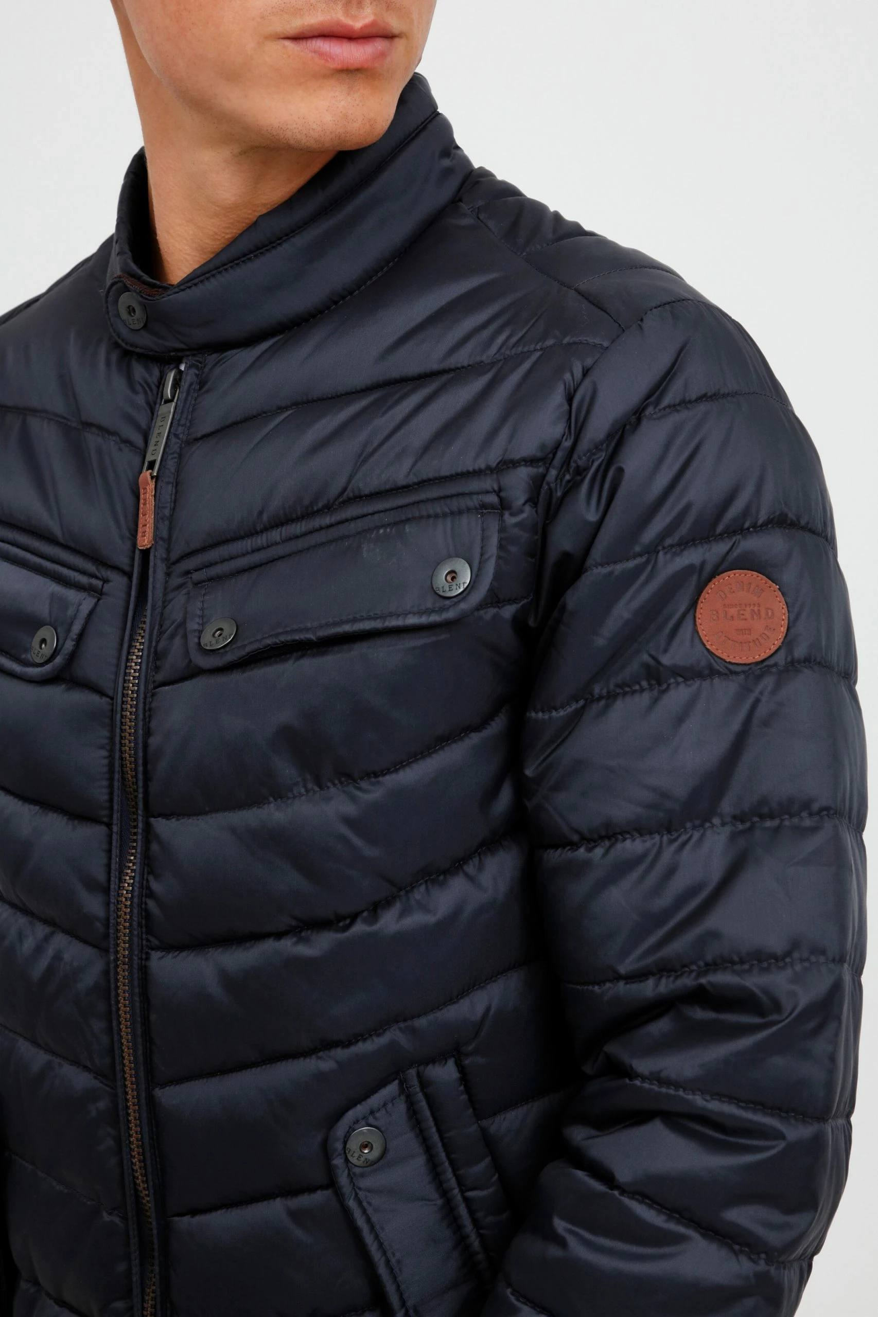 Blend Tussenjassen Tussenjas Camaro Heren Donkerblauw 7 Blend Tussenjassen Tussenjas Camaro Heren Donkerblauw - Afbeelding 5