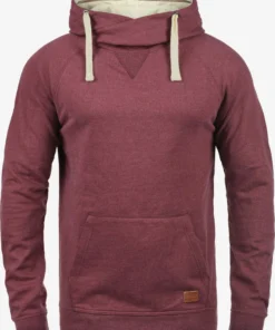 Blend Hoodies Sweatshirt 703585ME Heren Roodviolet