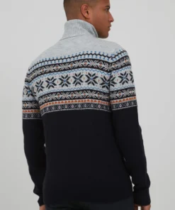 Blend Coltruien Trui TJESSE Heren Navy / Donkerblauw / Grijs -Aanbiedingen Koud Stijl Winkel 6f247cc43e345c3e218d0f565ac32b10 scaled