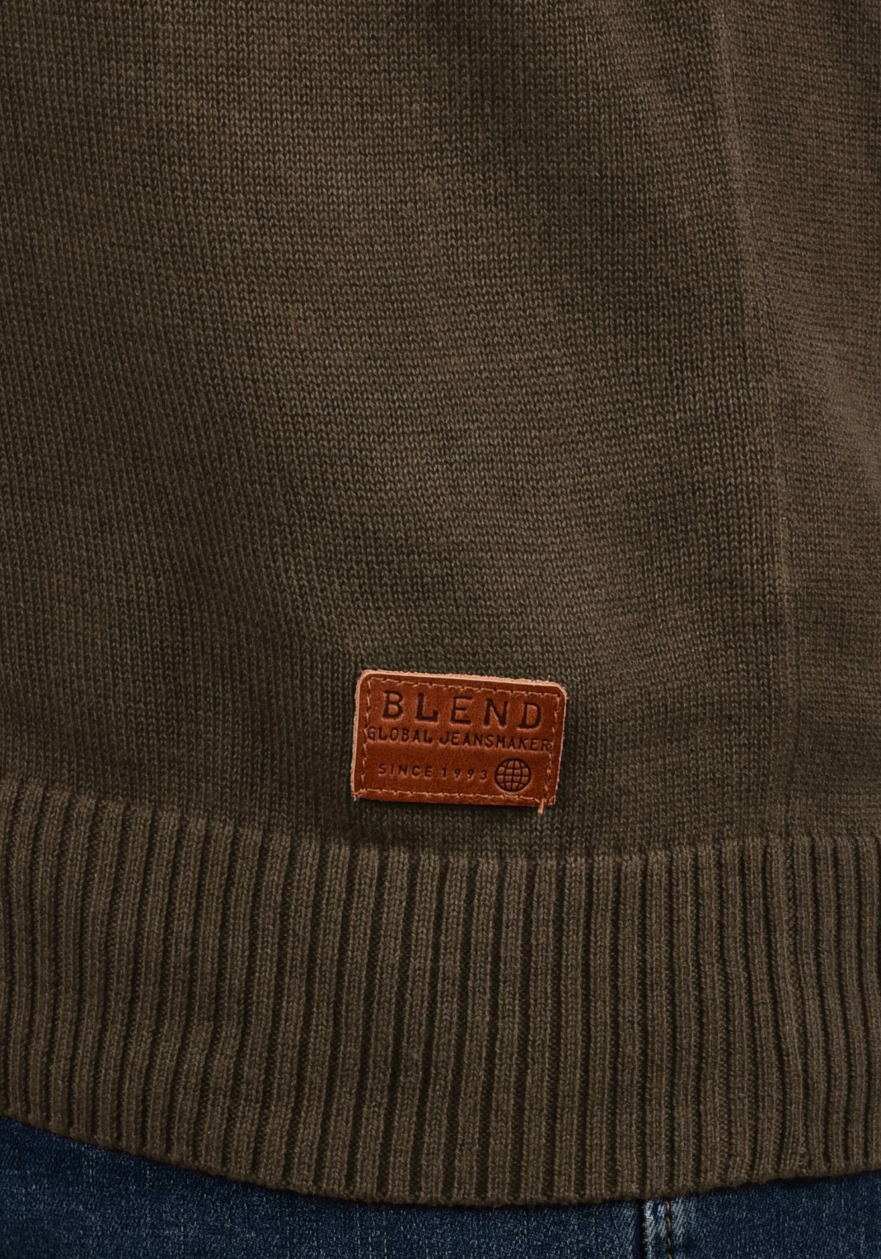 Blend Coltruien Trui Latif Heren Mokka 7 Blend Coltruien Trui Latif Heren Mokka - Afbeelding 5