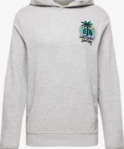 Blend Hoodies Sweatshirt Heren Grijs Gemêleerd