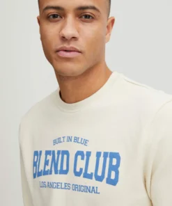 Blend Sweatshirts Sweatshirt Heren Crème -Aanbiedingen Koud Stijl Winkel 74060290a73efa7e9fe989a8e038b0b4 scaled