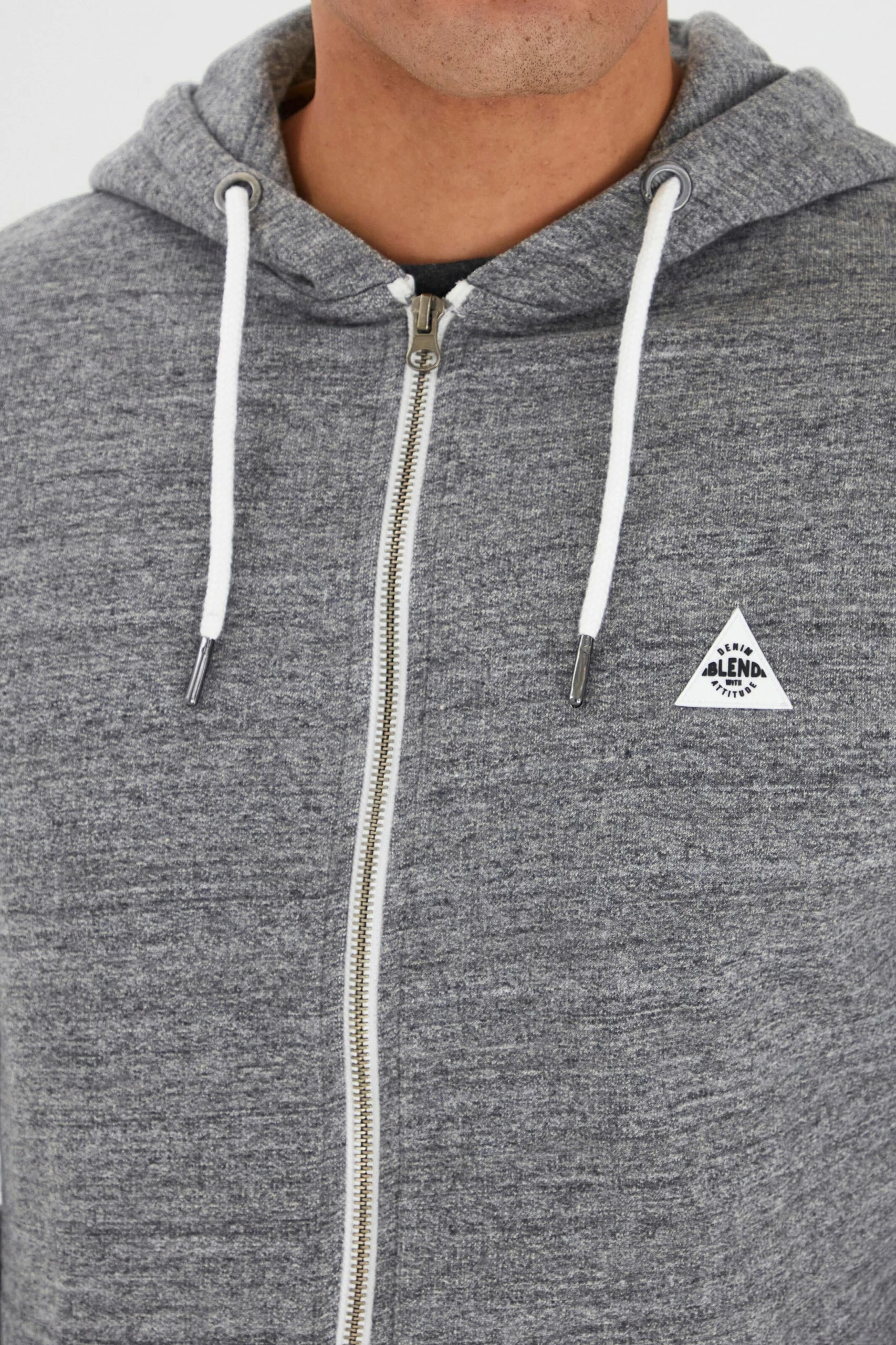 Blend Sweatvesten Met Capuchon Sweatvest Heren Grijs Gemêleerd 7 Blend Sweatvesten Met Capuchon Sweatvest Heren Grijs Gemêleerd - Afbeelding 5