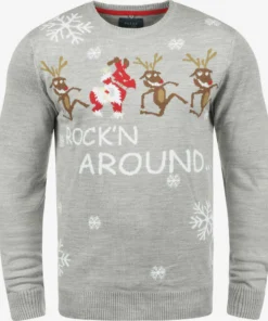 Blend Crewneck Truien Trui Rudolph Heren Grijs / Lichtgrijs