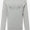 Blend Sweatshirts Sweatshirt Heren Grijs Gemêleerd