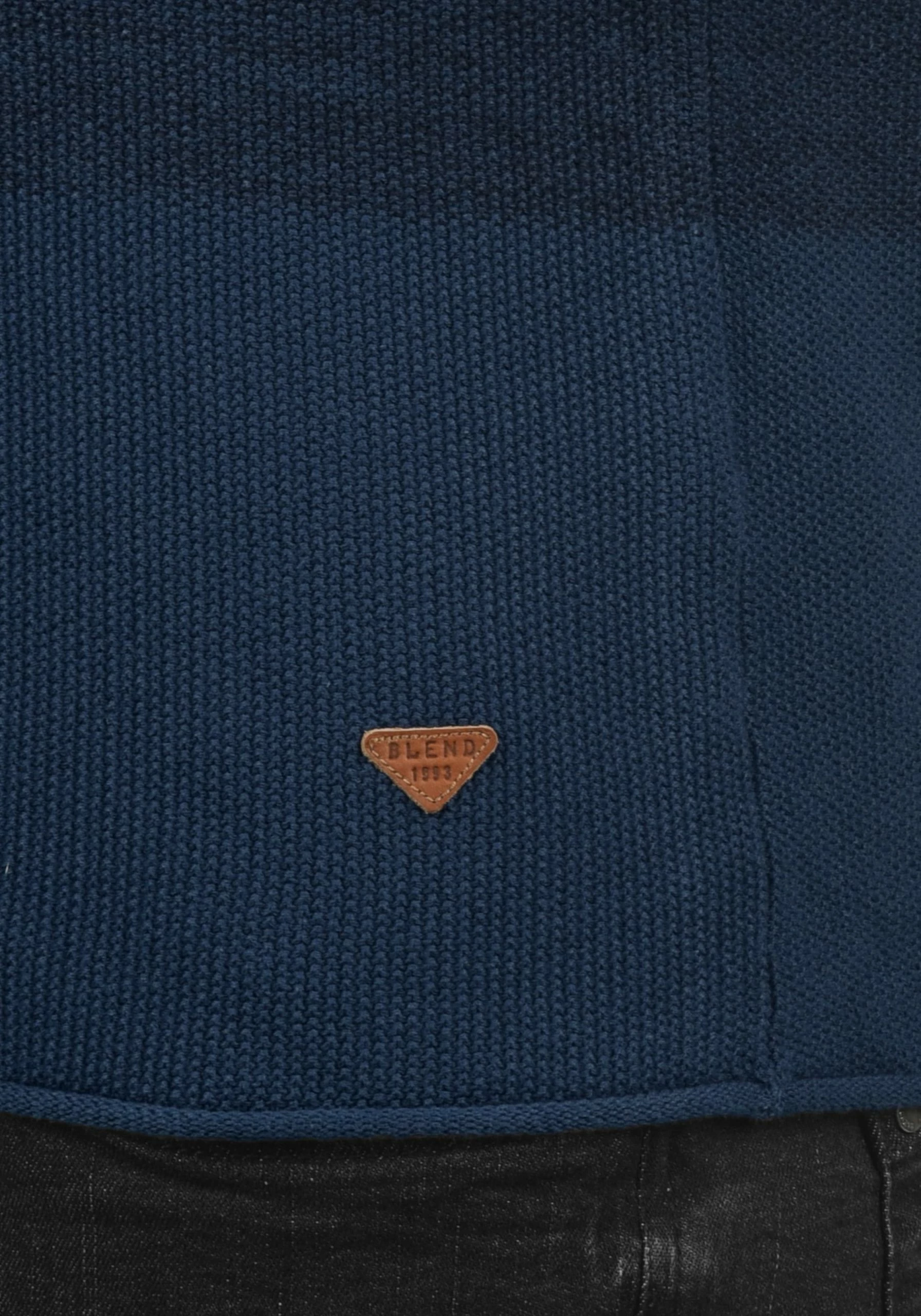 Blend Crewneck Truien Trui Benno Heren Donkerblauw 7 Blend Crewneck Truien Trui Benno Heren Donkerblauw - Afbeelding 5