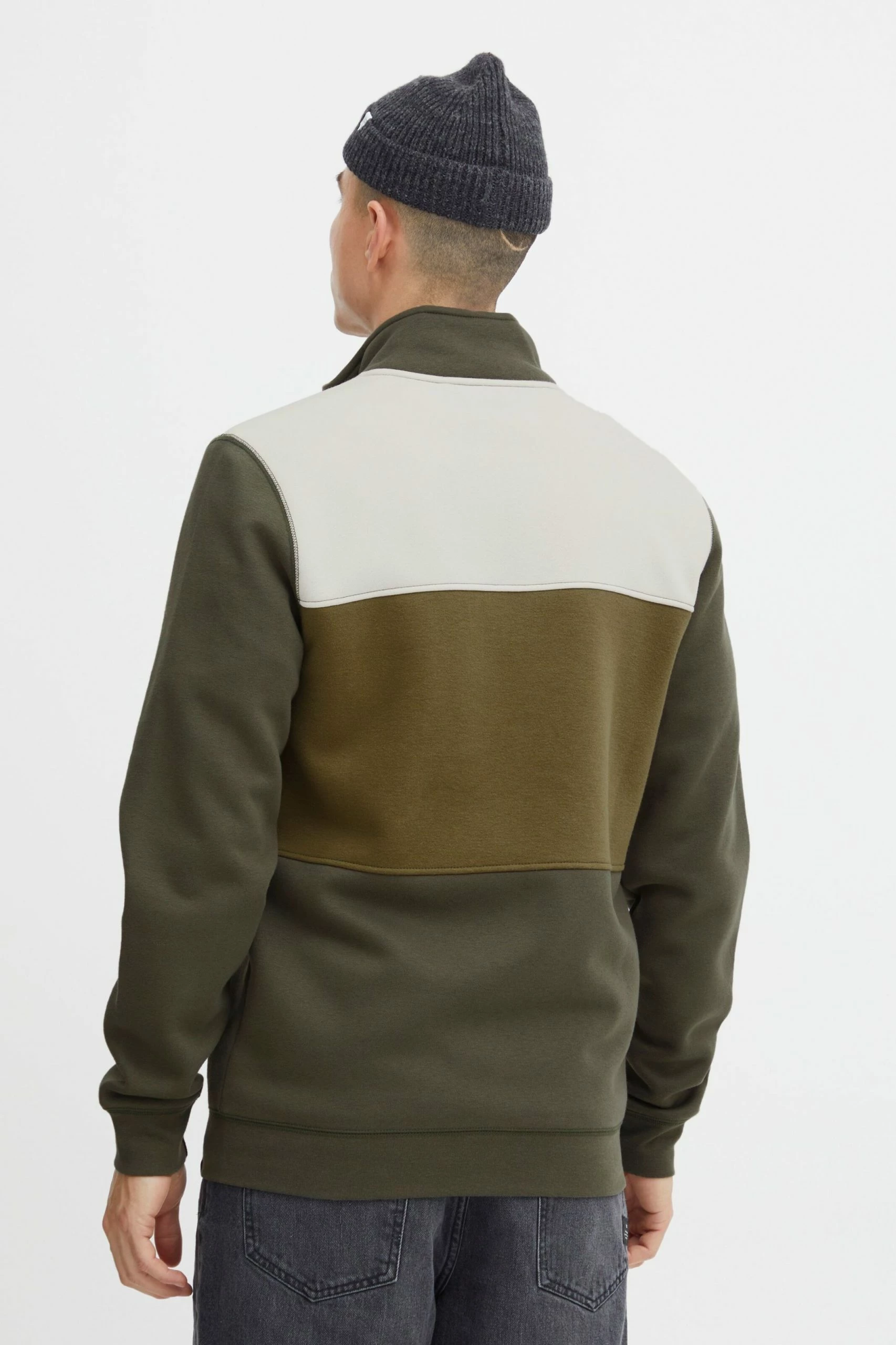 Blend Sweatshirts Sweatshirt Block Heren Groen 5 Blend Sweatshirts Sweatshirt Block Heren Groen - Afbeelding 3