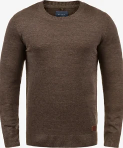Blend Crewneck Truien Trui Lars Heren Mokka