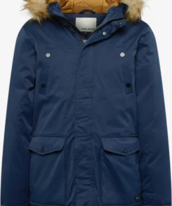 Blend Winterjassen Winterjas Heren Enziaan