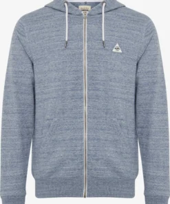 Blend Sweatvesten Met Capuchon Sweatvest Heren Blauw Gemêleerd