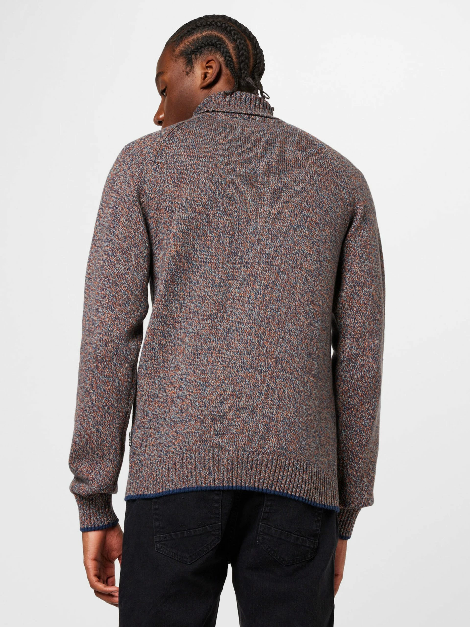 Blend Coltruien Trui Heren Navy / Lichtblauw 6 Blend Coltruien Trui Heren Navy / Lichtblauw - Afbeelding 4