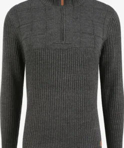 Blend Coltruien Trui Ostuta Heren Grijs