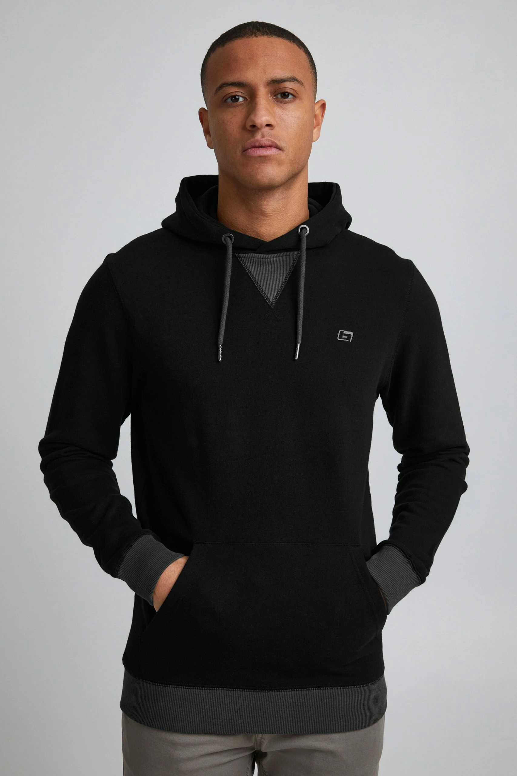 Blend Hoodies Sweatshirt BHMarius - 20714418 ME Heren Zwart 4 Blend Hoodies Sweatshirt BHMarius - 20714418 ME Heren Zwart - Afbeelding 2