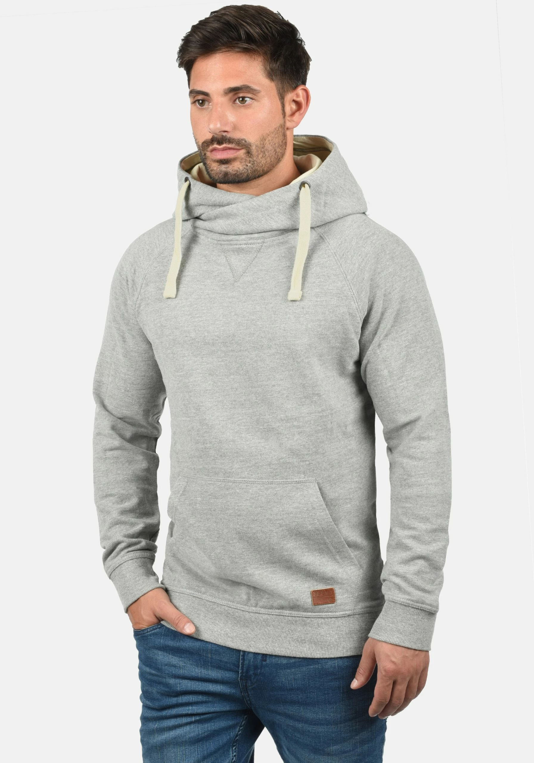 Blend Hoodies Sweatshirt 703585ME Heren Lichtgrijs 4 Blend Hoodies Sweatshirt 703585ME Heren Lichtgrijs - Afbeelding 2