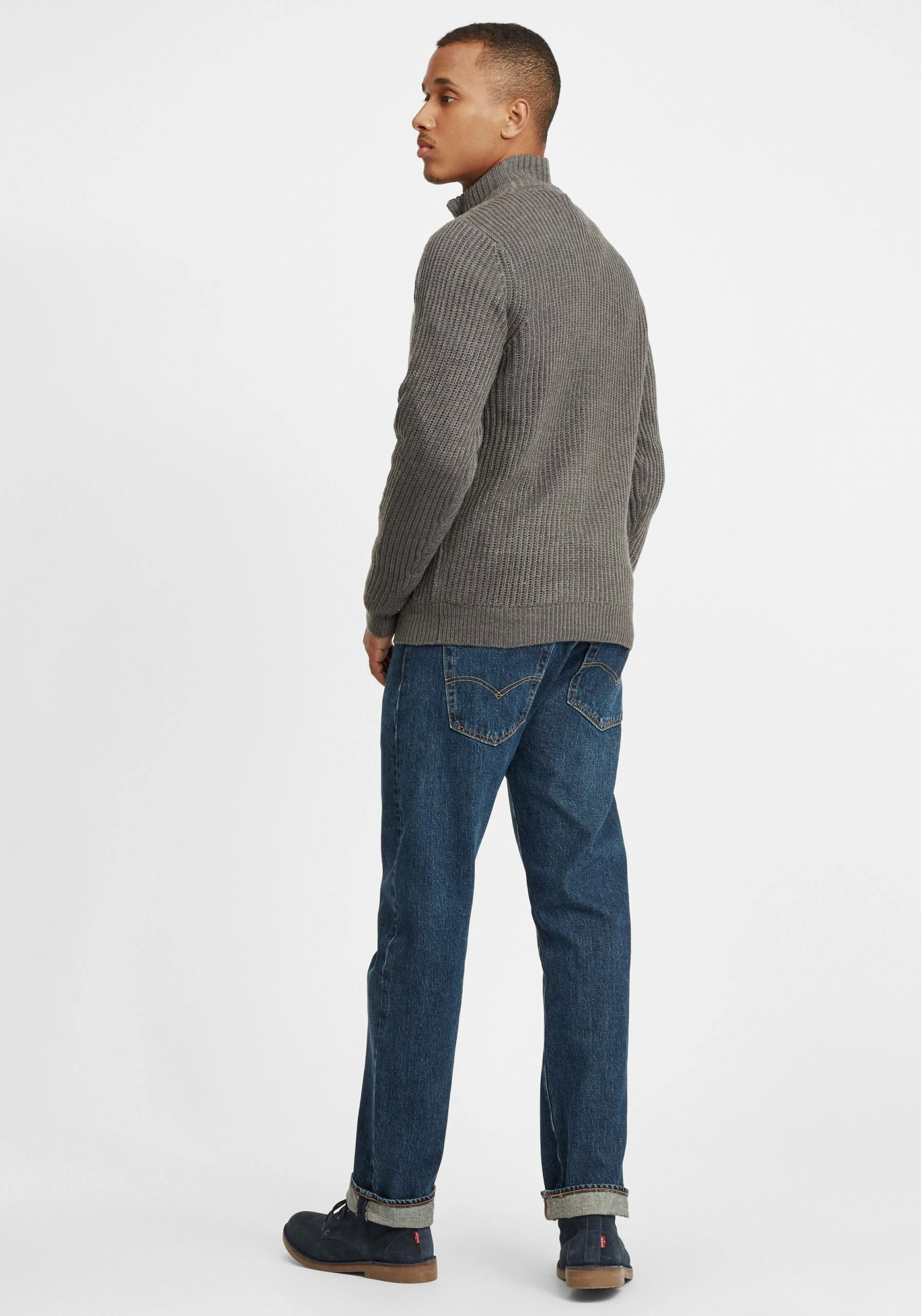 Blend Coltruien Trui Ostuta Heren Grijs 6 Blend Coltruien Trui Ostuta Heren Grijs - Afbeelding 4