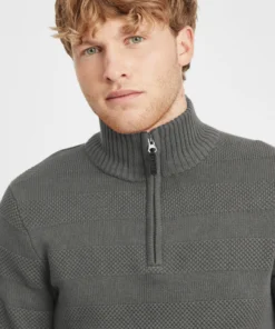 Blend Coltruien Trui Heren Grijs / Donkergrijs -Aanbiedingen Koud Stijl Winkel 90b3302899531694185c61fca95f2582 scaled