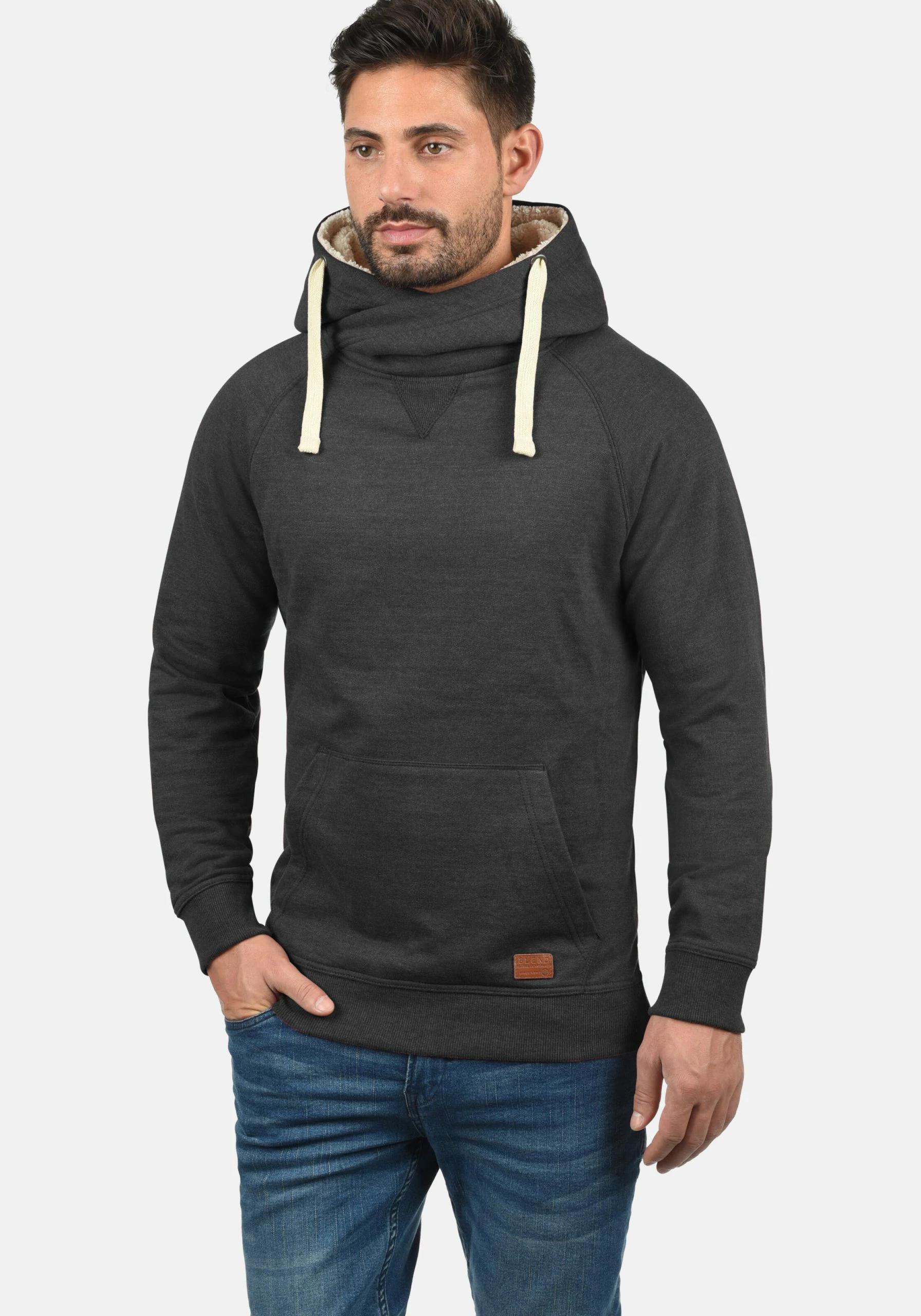 Blend Hoodies Sweatshirt Sales Teddy Heren Grijs / Antraciet / Donkergrijs 4 Blend Hoodies Sweatshirt Sales Teddy Heren Grijs / Antraciet / Donkergrijs - Afbeelding 2