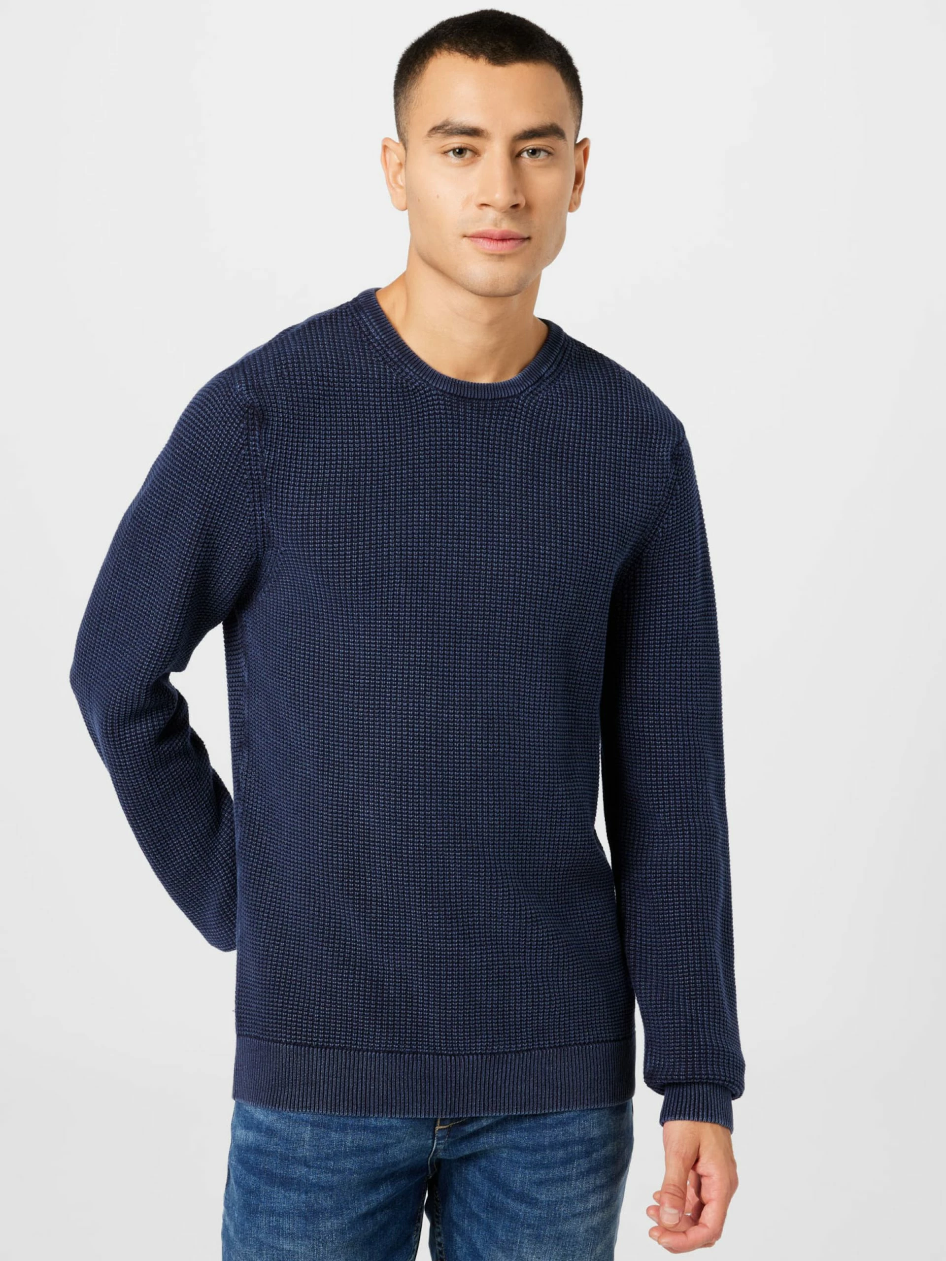 Blend Crewneck Truien Trui Heren Blauw / Marine 5 Blend Crewneck Truien Trui Heren Blauw / Marine - Afbeelding 3