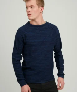 Blend Crewneck Truien Trui Heren Donkerblauw / Blauw Gemêleerd -Aanbiedingen Koud Stijl Winkel 930808c48a2170ad28da526b7d04862a scaled