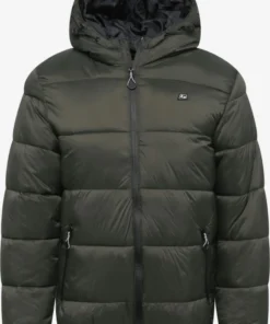 Blend Winterjassen Winterjas Heren Donkergroen