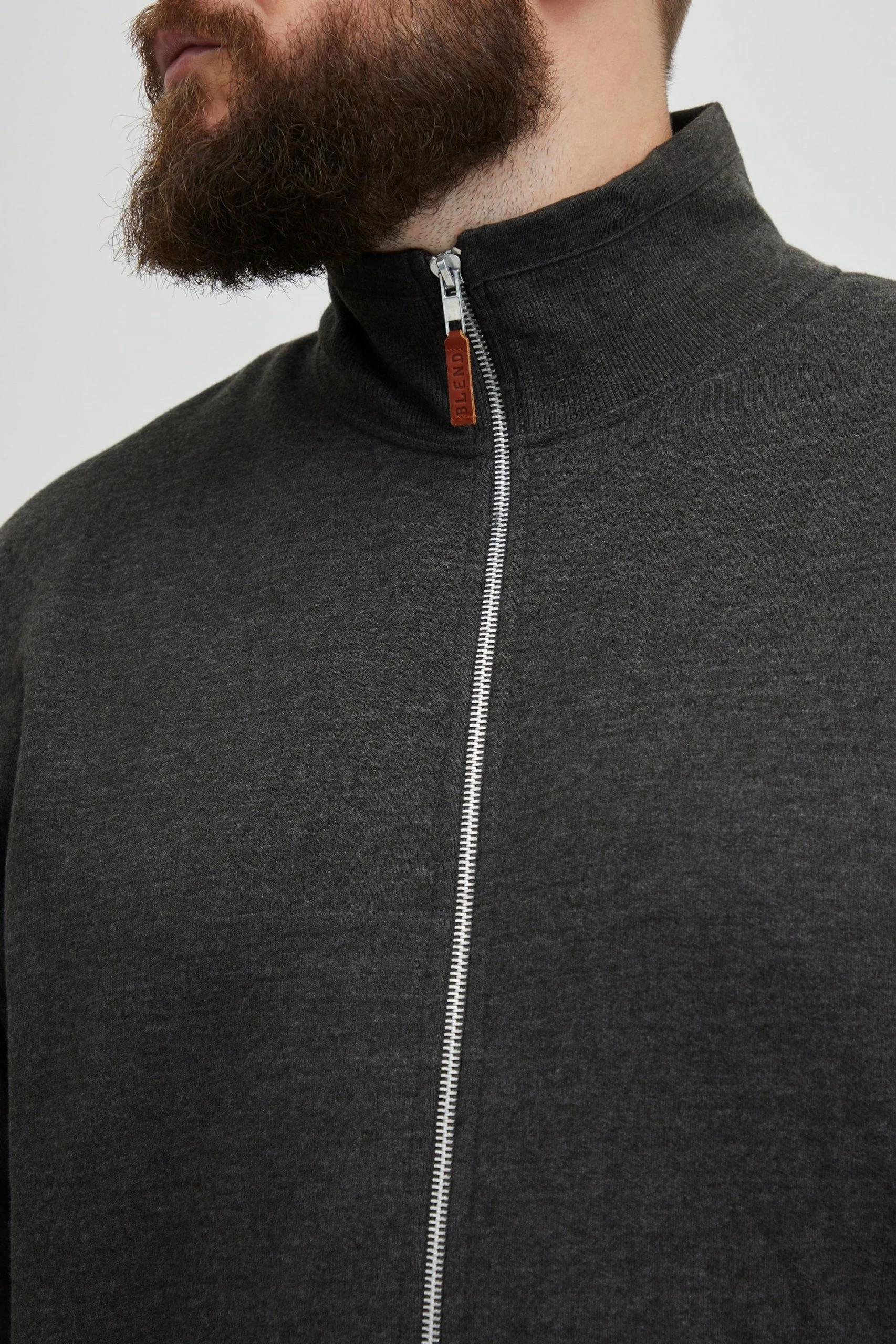 Blend Sweatshirts Sweatshirt Alio Heren Grijs 7 Blend Sweatshirts Sweatshirt Alio Heren Grijs - Afbeelding 5