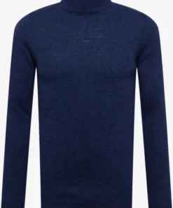 Blend Coltruien Trui Heren Donkerblauw