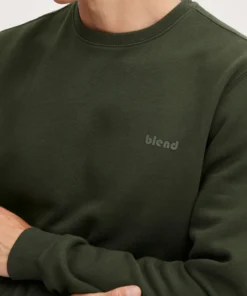 Blend Sweatshirts Sweatshirt Downton Heren Donkergroen -Aanbiedingen Koud Stijl Winkel 97a416131b023b4a152438fc7423e62f scaled