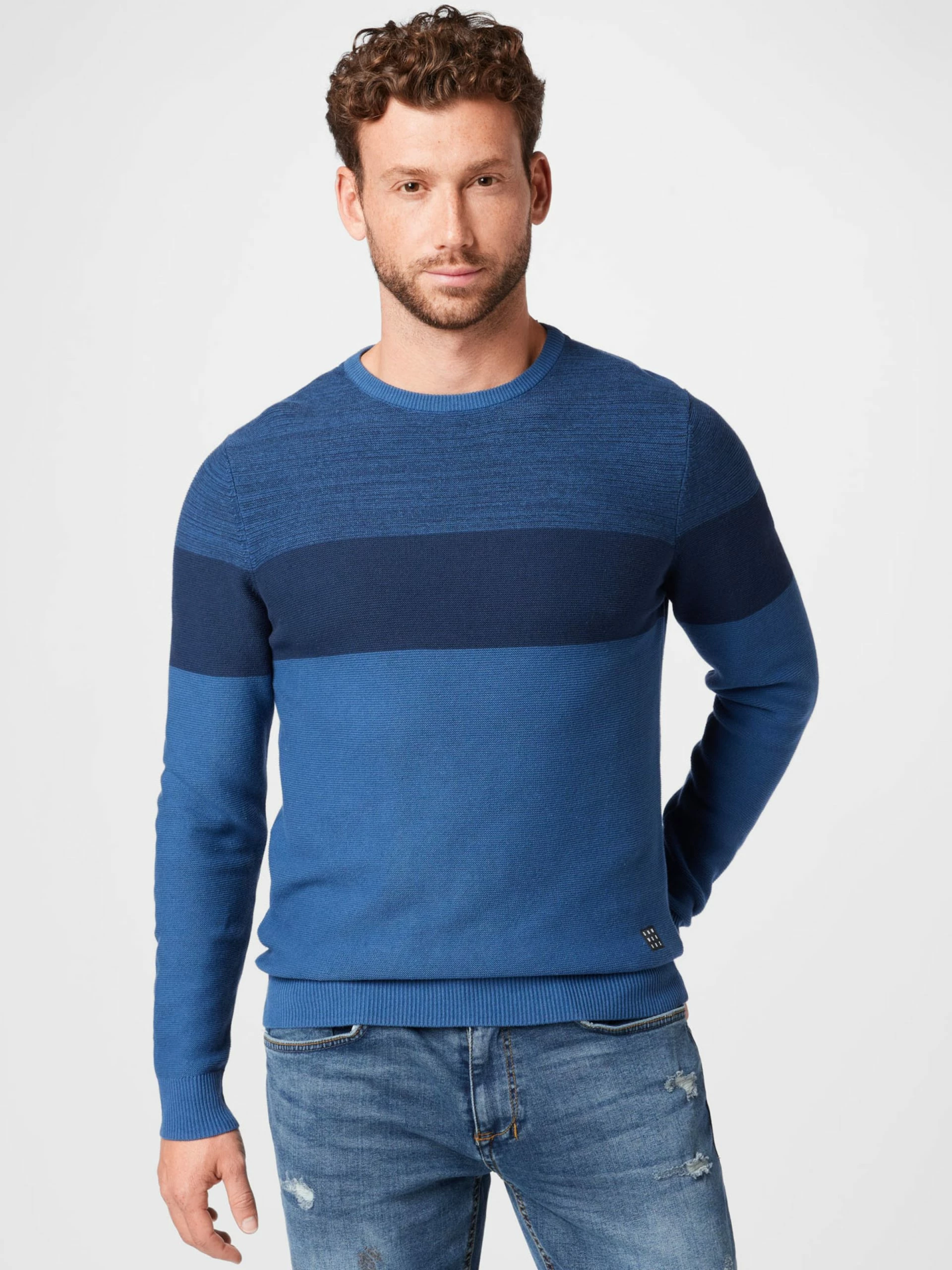 Blend Crewneck Truien Trui Heren Blauw / Navy / Donkerblauw 4 Blend Crewneck Truien Trui Heren Blauw / Navy / Donkerblauw - Afbeelding 2