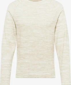 Blend Crewneck Truien Trui Heren Beige Gemêleerd