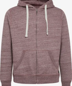 Blend Sweatvesten Met Capuchon Sweatvest North Heren Bloedrood / Pastelrood