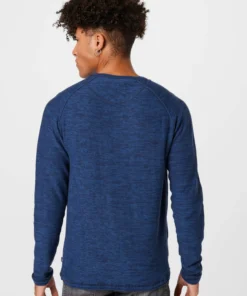Blend Crewneck Truien Trui Heren Donkerblauw / Blauw Gemêleerd -Aanbiedingen Koud Stijl Winkel 9c1495c40bb54c6b666286720cef8c3f scaled