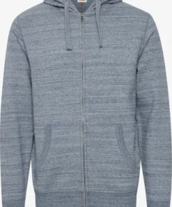 Blend Sweatvesten Sweatvest VELNO Heren Blauw Gemêleerd