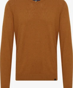 Blend V-hals Truien Trui Heren Oranje