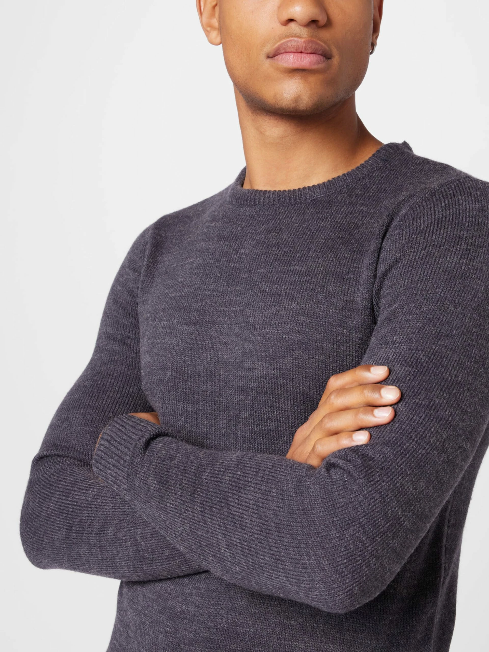 Blend Crewneck Truien Trui Heren Donkergrijs 7 Blend Crewneck Truien Trui Heren Donkergrijs - Afbeelding 5