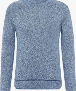 Blend Coltruien Trui Heren Blauw Gemêleerd