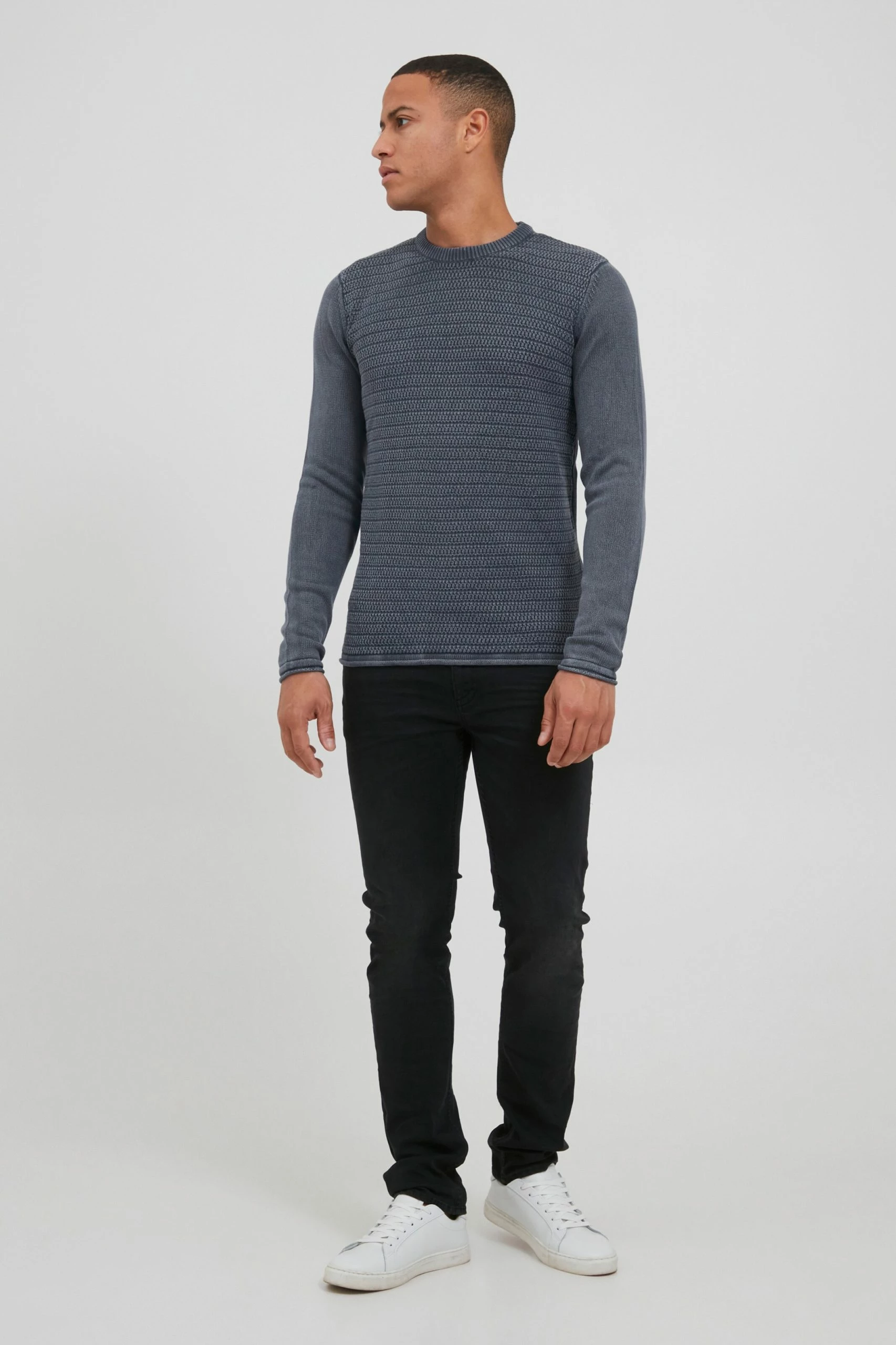 Blend Crewneck Truien Trui TAAVI Heren Blauw 5 Blend Crewneck Truien Trui TAAVI Heren Blauw - Afbeelding 3