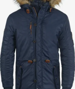 Blend Parkas Winterparka Eugen Heren Blauw