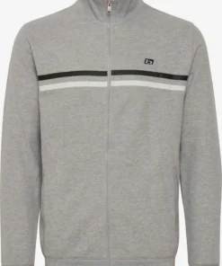 Blend Sweatvesten Sweatvest JANNEK Heren Stone Grey