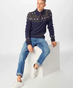 Blend Coltruien Trui Heren Donkerblauw -Aanbiedingen Koud Stijl Winkel b07450c4fb134e110b0f14c74cab20e4 scaled