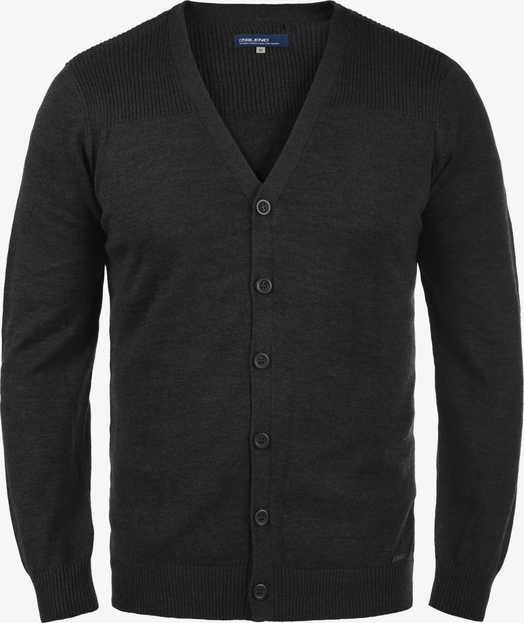 Blend Vesten Gebreid Vest Caden Heren Grijs 3 Blend Vesten Gebreid Vest Caden Heren Grijs