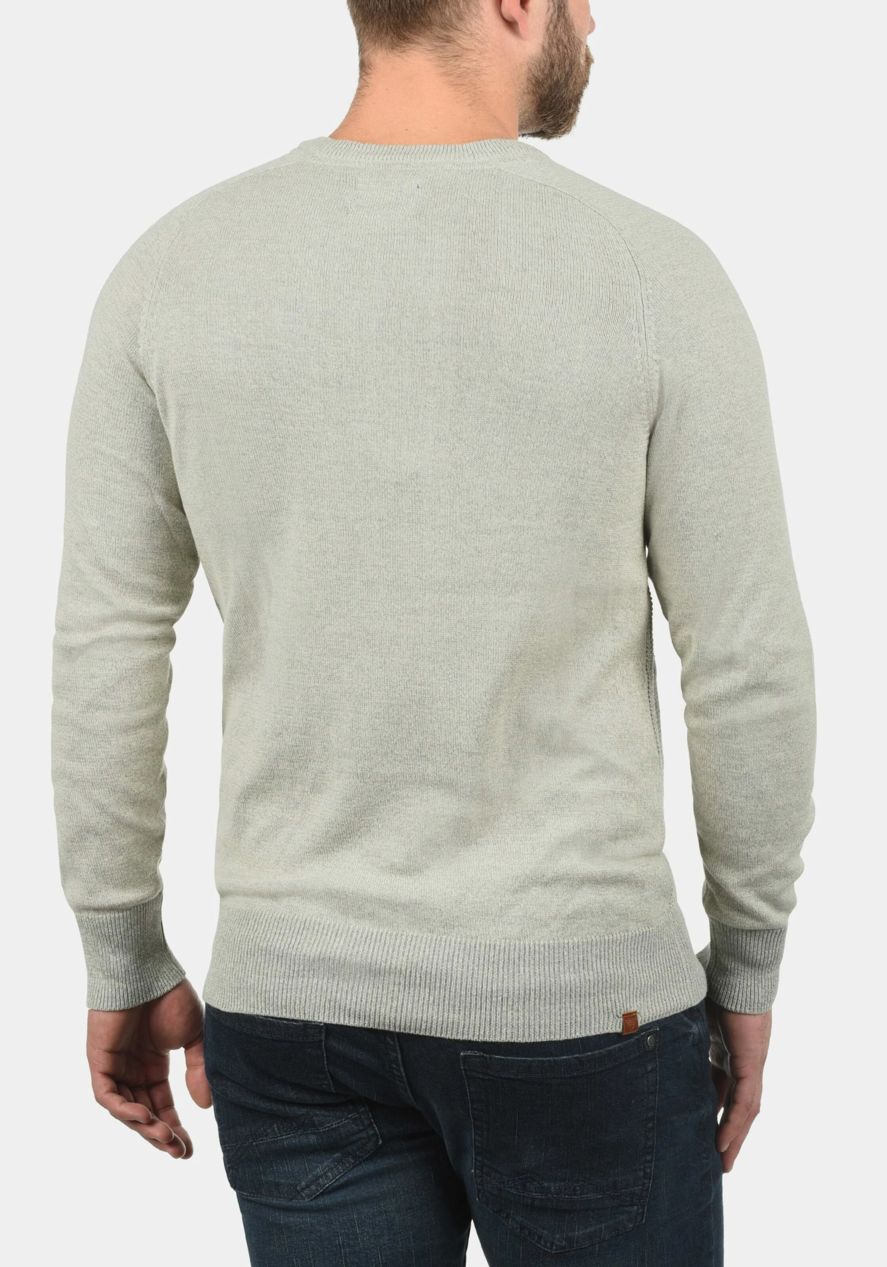 Blend Crewneck Truien Trui Gandolf Heren Stone Grey 5 Blend Crewneck Truien Trui Gandolf Heren Stone Grey - Afbeelding 3