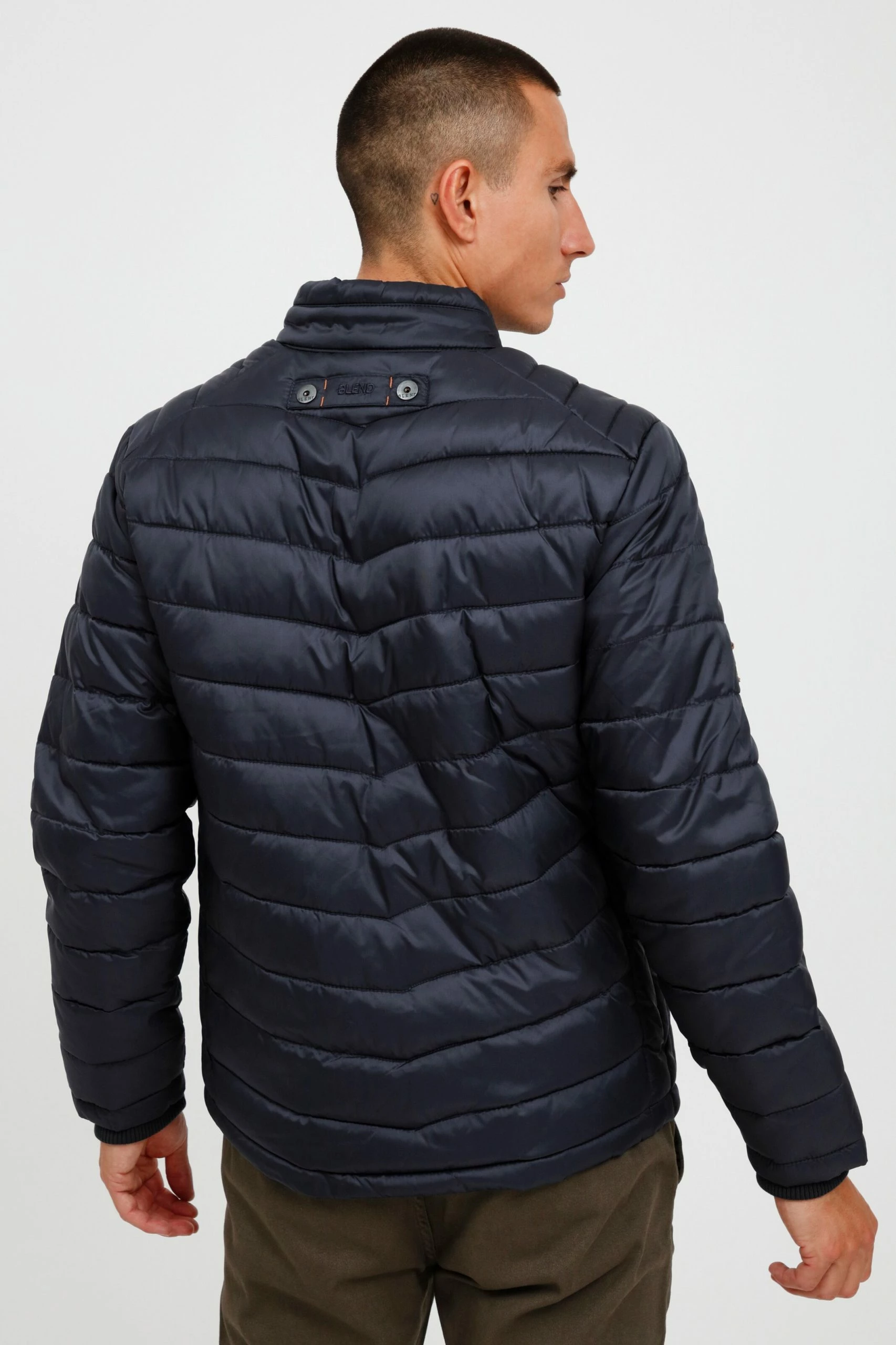 Blend Tussenjassen Tussenjas Camaro Heren Donkerblauw 6 Blend Tussenjassen Tussenjas Camaro Heren Donkerblauw - Afbeelding 4