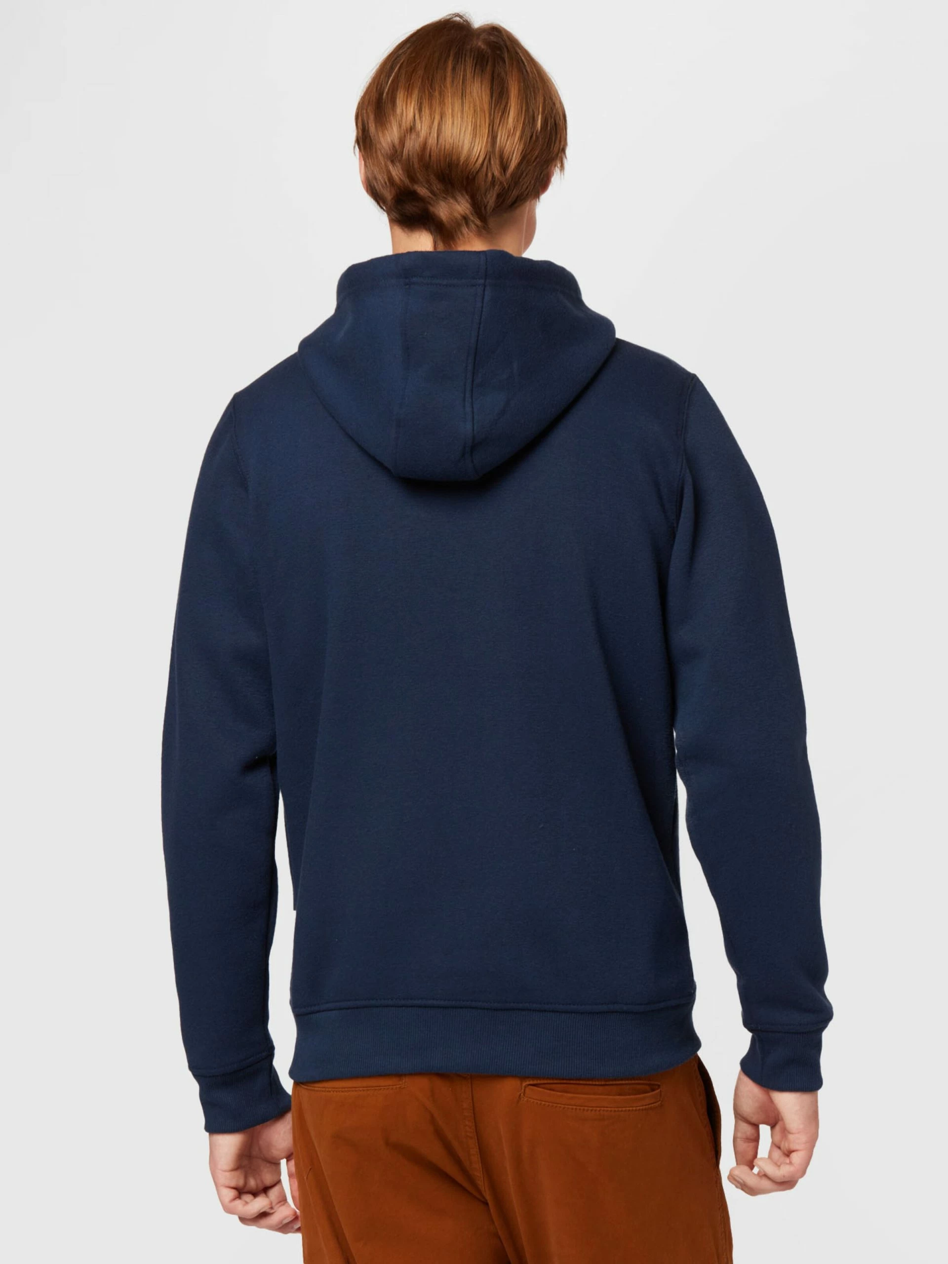 Blend Sweatvesten Met Capuchon Sweatvest Heren Navy / Lichtblauw 5 Blend Sweatvesten Met Capuchon Sweatvest Heren Navy / Lichtblauw - Afbeelding 3