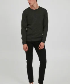 Blend Crewneck Truien Trui Heren Donkergroen -Aanbiedingen Koud Stijl Winkel bbada68dc739f217d88ba51c99266b30 scaled