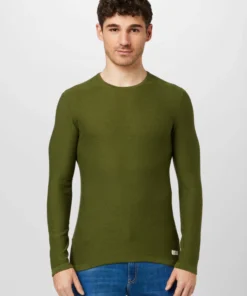 Blend Crewneck Truien Trui Heren Olijfgroen -Aanbiedingen Koud Stijl Winkel c0be241a776fba7f01233885fadfa159 scaled