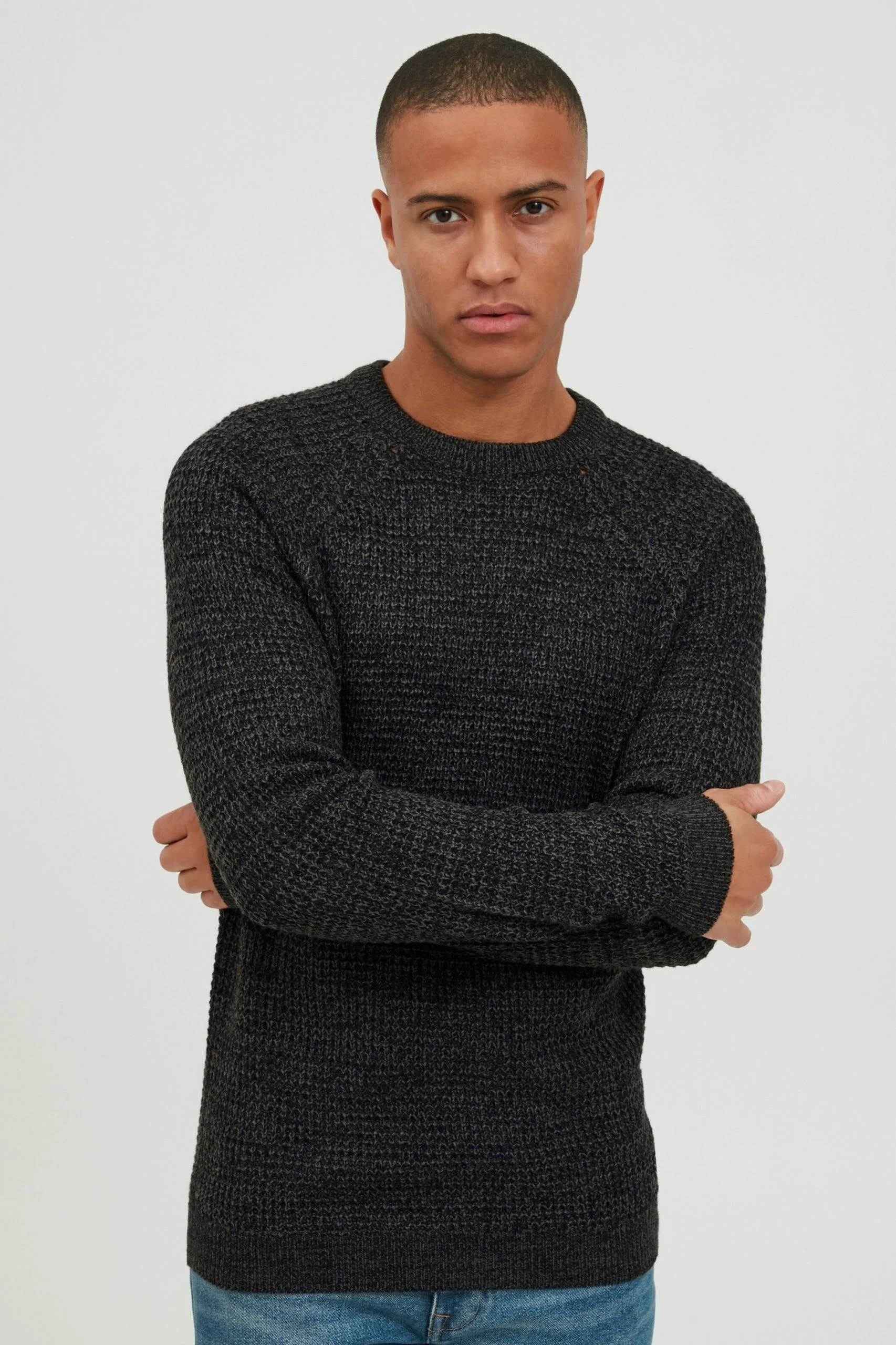 Blend Crewneck Truien Trui CARRIZAL Heren Grijs 4 Blend Crewneck Truien Trui CARRIZAL Heren Grijs - Afbeelding 2