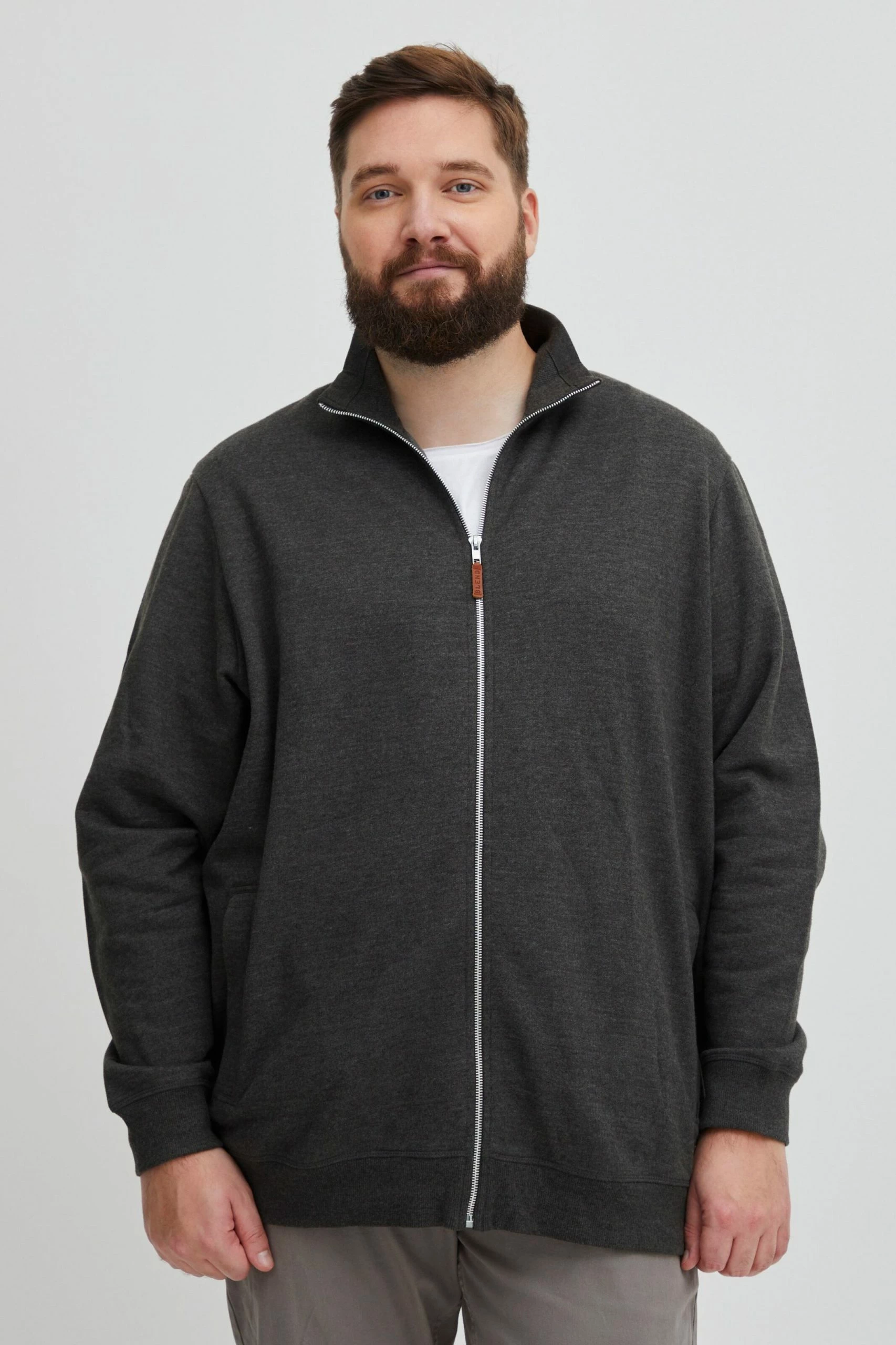 Blend Sweatshirts Sweatshirt Alio Heren Grijs 4 Blend Sweatshirts Sweatshirt Alio Heren Grijs - Afbeelding 2