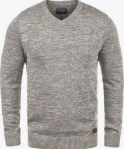 Blend V-hals Truien Trui Dansel Heren Grijs